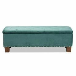 Baxton Studio Hannah Storage Ottoman Navy 12 Baxton Studio Hannah Storage Ottoman Navy -Baxton Studio Sales unnamed file 3265