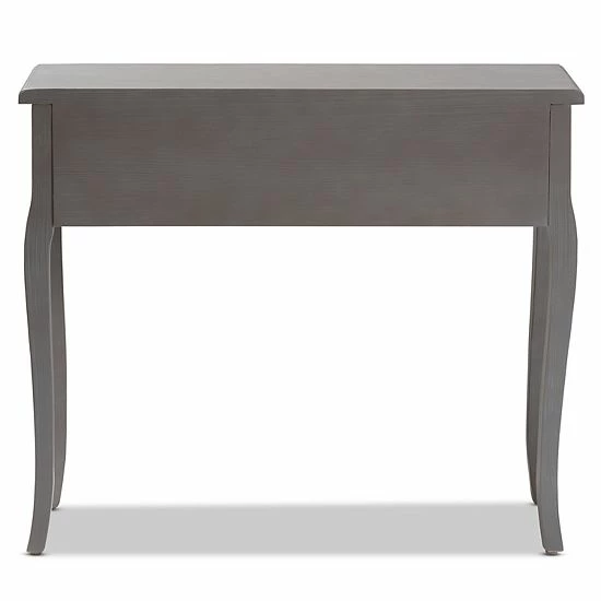 Baxton Studio Capucine White Console Table 3 Baxton Studio Capucine White Console Table - Image 3