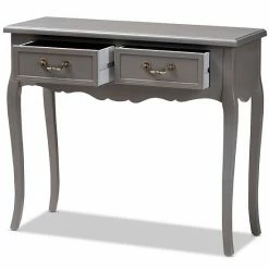 Baxton Studio Capucine White Console Table 15 Baxton Studio Capucine White Console Table -Baxton Studio Sales unnamed file 3283