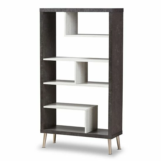 Baxton Studio Modern Two-Tone Display Shelf Baxton Studio Modern Two-Tone Display Shelf -Baxton Studio Sales unnamed file 3286
