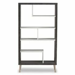 Baxton Studio Modern Two-Tone Display Shelf 2 Baxton Studio Modern Two-Tone Display Shelf -Baxton Studio Sales unnamed file 3288