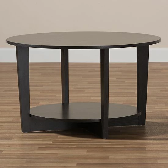 Baxton Studio Belina Espresso Coffee Table 2 Baxton Studio Belina Espresso Coffee Table - Image 2