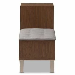 Baxton Studio Modern Walnut 3-Drawer Shoe Storage Bench 5 Baxton Studio Modern Walnut 3-Drawer Shoe Storage Bench -Baxton Studio Sales unnamed file 3355