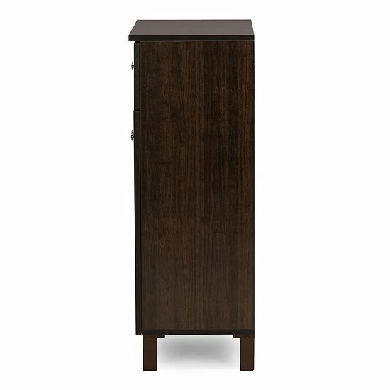 Baxton Studio Felda Modern Shoe Cabinet 4 Baxton Studio Felda Modern Shoe Cabinet - Image 4