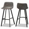 Baxton Studio Tani Counter Stool 2-Piece Set