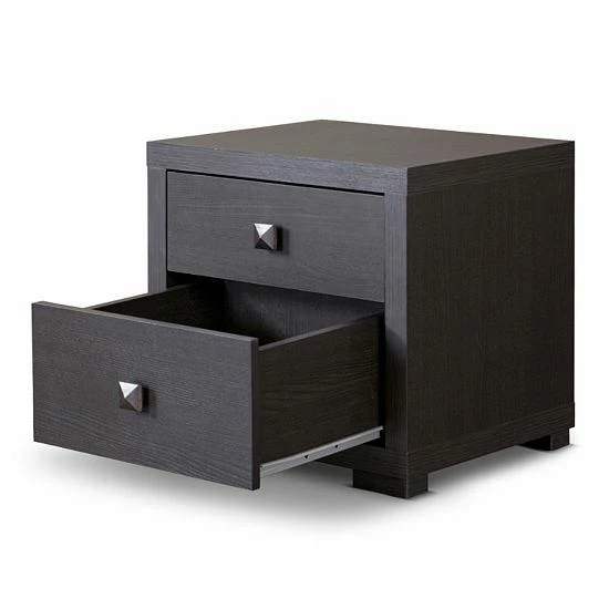 Baxton Studio Nightstand 2 Baxton Studio Nightstand - Image 2
