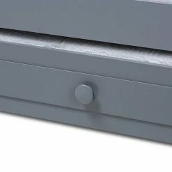 Baxton Studio Cintia Twin Daybed & Trundle Bed White 12 Baxton Studio Cintia Twin Daybed & Trundle Bed White -Baxton Studio Sales unnamed file 3397