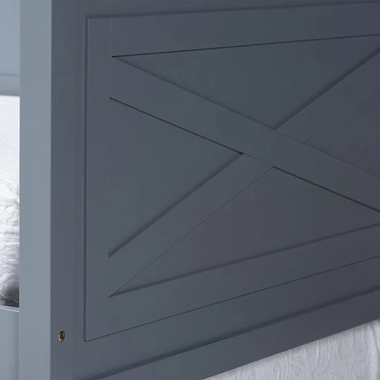 Baxton Studio Cintia Twin Daybed & Trundle Bed White 5 Baxton Studio Cintia Twin Daybed & Trundle Bed White - Image 5