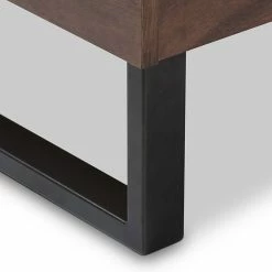 Baxton Studio Mitchell Industrial Platform Bed Light Beige -Baxton Studio Sales unnamed file 3412