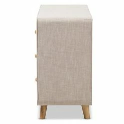 Baxton Studio Jonesy Upholstered 6-Drawer Dresser Light Beige 10 Baxton Studio Jonesy Upholstered 6-Drawer Dresser Light Beige -Baxton Studio Sales unnamed file 3417