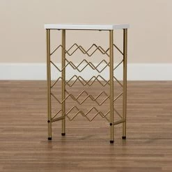 Baxton Studio Ramona Wine Bottle Floor Decor -Baxton Studio Sales unnamed file 3427