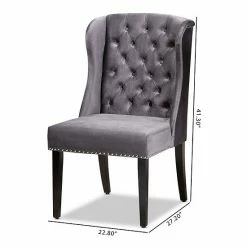 Baxton Studio Lamont Tufted Dining Chair Navy Blue Dark Brown 15 Baxton Studio Lamont Tufted Dining Chair Navy Blue Dark Brown -Baxton Studio Sales unnamed file 3435