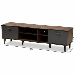 Baxton Studio Moina Brown TV Stand -Baxton Studio Sales unnamed file 3462