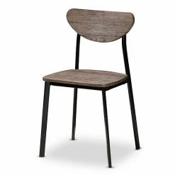 Baxton Studio Ornette Light Brown 5-pc. Dining Set -Baxton Studio Sales unnamed file 3517