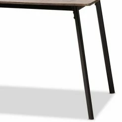 Baxton Studio Ornette Light Brown 5-pc. Dining Set -Baxton Studio Sales unnamed file 3519