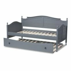 Baxton Studio Mara Twin Daybed & Trundle White -Baxton Studio Sales unnamed file 3557