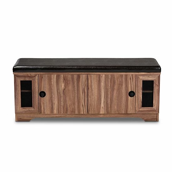 Baxton Studio Valina Shoe Cabinet 9 Baxton Studio Valina Shoe Cabinet - Image 9