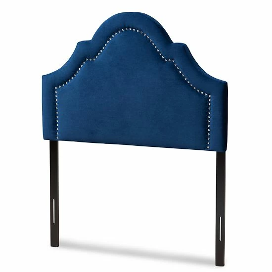 Baxton Studio Rita Headboard Blue 6 Baxton Studio Rita Headboard Blue - Image 6