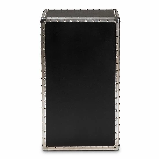 Baxton Studio Cosette Silver Cabinet 5 Baxton Studio Cosette Silver Cabinet - Image 5