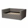 Baxton Studio Anabella Daybed Gray