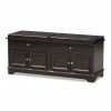 Baxton Studio Modern 2-Drawer Storage Bench