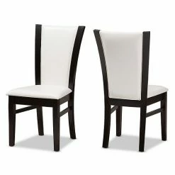 Baxton Studio Modern White Dining Chair & Table 5-Piece Set 6 Baxton Studio Modern White Dining Chair & Table 5-Piece Set -Baxton Studio Sales unnamed file 3629