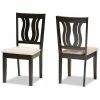 Baxton Studio Fenton Dining Chair 2-piece Set