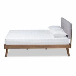 Baxton Studio Devan Bed Dark Gray Walnut -Baxton Studio Sales unnamed file 366