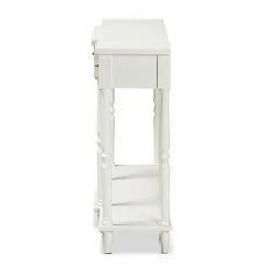 Baxton Studio Hallan Console Table Dark Brown -Baxton Studio Sales unnamed file 3669