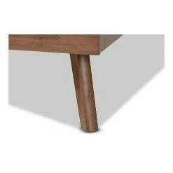 Baxton Studio Devan Bed Dark Gray Walnut -Baxton Studio Sales unnamed file 367