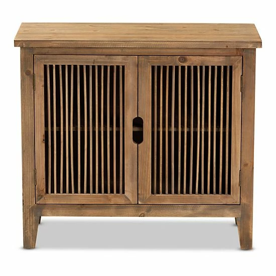 Baxton Studio Clement Storage Cabinet 3 Baxton Studio Clement Storage Cabinet - Image 3