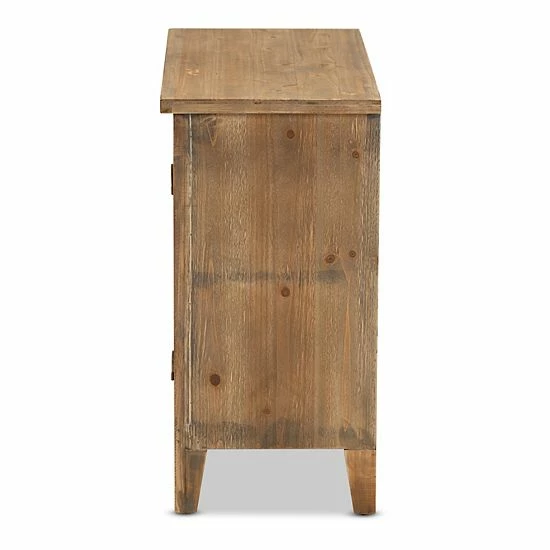 Baxton Studio Clement Storage Cabinet 4 Baxton Studio Clement Storage Cabinet - Image 4