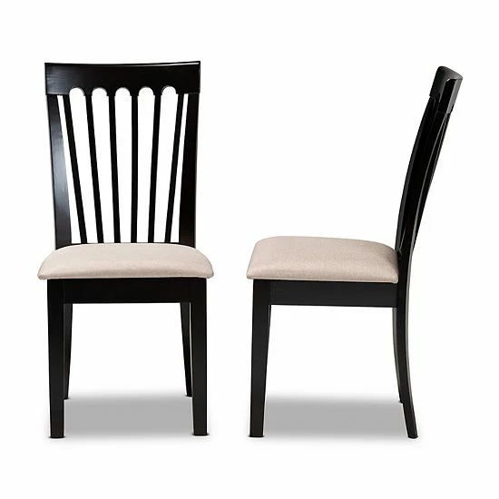 Baxton Studio Minette Dining Chair 2-piece Set 3 Baxton Studio Minette Dining Chair 2-piece Set - Image 3