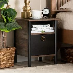Baxton Studio Vaughan Nightstand 5 Baxton Studio Vaughan Nightstand -Baxton Studio Sales unnamed file 3723