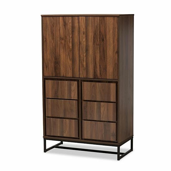 Baxton Studio Neil Multipurpose Cabinet 1 Baxton Studio Neil Multipurpose Cabinet