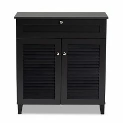 Baxton Studio Coolidge Shoe Cabinet Gray 18 Baxton Studio Coolidge Shoe Cabinet Gray -Baxton Studio Sales unnamed file 3761