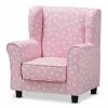 Baxton Studio Selina Pink Kid's Chair