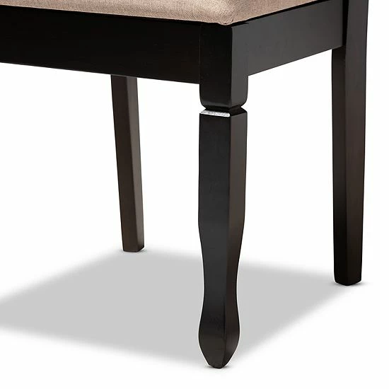 Baxton Studio Reneau Dining Chair Set Gray 3 Baxton Studio Reneau Dining Chair Set Gray - Image 3