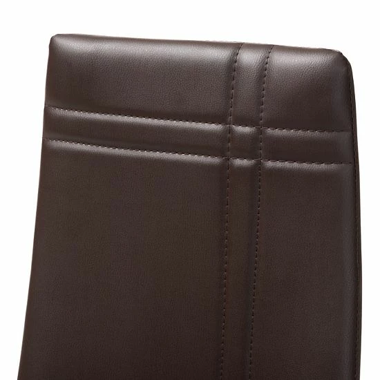 Baxton Studio Matiese Dining Chair 4-piece Set White 3 Baxton Studio Matiese Dining Chair 4-piece Set White - Image 3