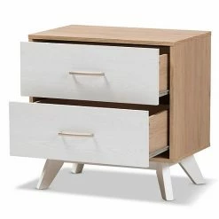 Baxton Studio Mid-Century 2-Drawer Nightstand 7 Baxton Studio Mid-Century 2-Drawer Nightstand -Baxton Studio Sales unnamed file 3793