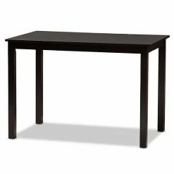 Baxton Studio Henry Dining Table & Chair 5-piece Set Gray Dark Brown -Baxton Studio Sales unnamed file 3814