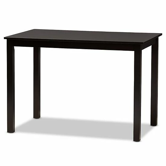 Baxton Studio Ramiro Dining Table & Chair 5-piece Set Sand Dark Brown Baxton Studio Ramiro Dining Table & Chair 5-piece Set Sand Dark Brown -Baxton Studio Sales unnamed file 3826