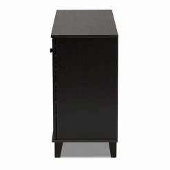 Baxton Studio Warren 3-Door Shoe Storage Cabinet 12 Baxton Studio Warren 3-Door Shoe Storage Cabinet -Baxton Studio Sales unnamed file 387