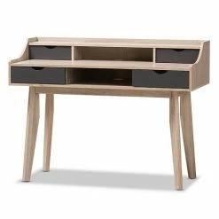 Baxton Studio Fella 4-Drawer Desk -Baxton Studio Sales unnamed file 3906