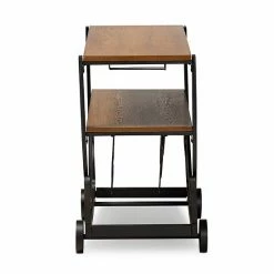 Baxton Studio Triesta Wheeled Wine Rack Cart 9 Baxton Studio Triesta Wheeled Wine Rack Cart -Baxton Studio Sales unnamed file 3933