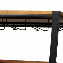 Baxton Studio Triesta Wheeled Wine Rack Cart 10 Baxton Studio Triesta Wheeled Wine Rack Cart -Baxton Studio Sales unnamed file 3934