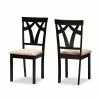 Baxton Studio Sylvia Dining Chair 2-piece Set