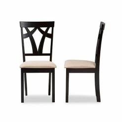 Baxton Studio Sylvia Dining Chair 2-piece Set -Baxton Studio Sales unnamed file 3984