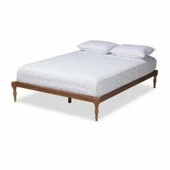 Baxton Studio Iseline Bed Brown