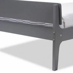 Baxton Studio Modern Twin Platform Bed White Black 9 Baxton Studio Modern Twin Platform Bed White Black -Baxton Studio Sales unnamed file 3992